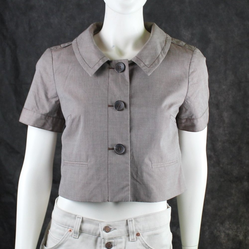 Ann Taylor LOFT short sleeve top / coat